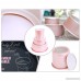 Angel Food Pan with Removable Loose Bottom 6-Inch Non-stick Aluminum alloy Chiffon Mold FDA Approved for Oven Baking One Part Pan (Rose Gold) - B07GKKK8LF